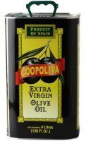 Neapstrādāta augstākā labuma olīveļļa COOPOLIVA, 4l