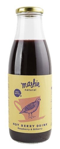 Ogu biezenis MASHIE Nordic Berry, aveņu un melleņu, stiklā, 0.75l