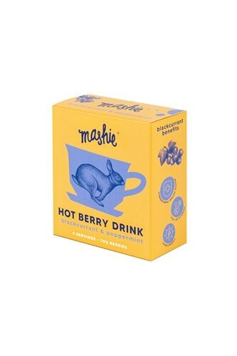 Karstais ogu dzēriens MASHIE Upeņu, piparmētru, 4x40ml