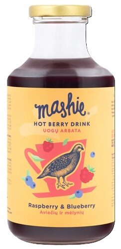 Ogu dzēriens MASHIE Aveņu&melleņu ,500ml