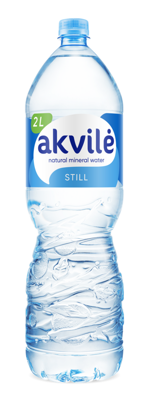 Naturāls minerālūdens AKVILE, negāzēts, 2l(DEP)