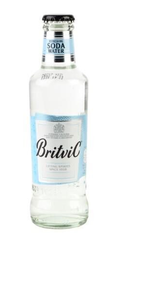 Sodas ūdens BRITVIC, stiklā, 0.2l (DEP)