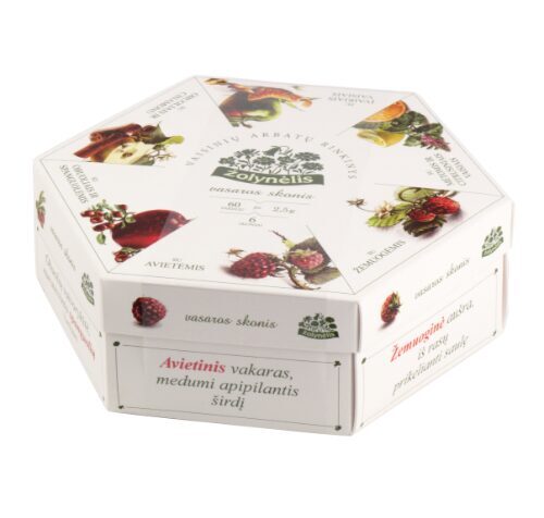 Augļu Tēju HERBITUM Izlase, Nr.60 veidi, maisiņi, 2.5gx60gb