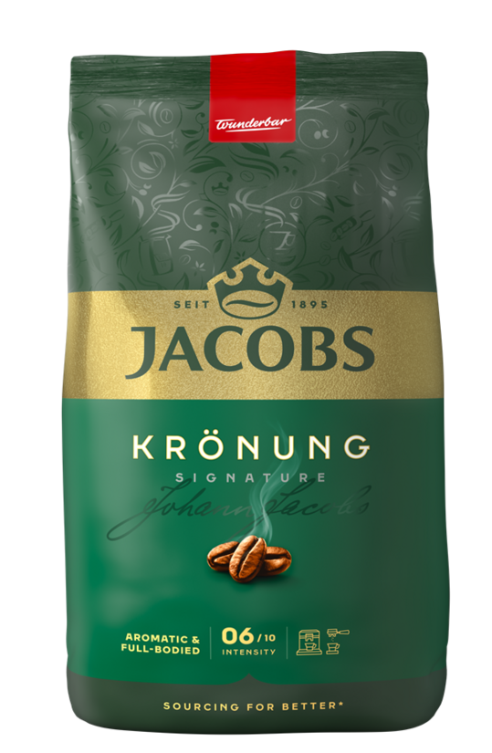 Jacobs kafijas pupiņas Kronung 1kg
