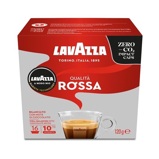Kafijas kapsulas LAVAZZA, A Modo Mio Qualita Rossa, 120g