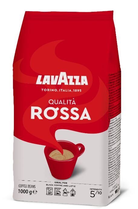 LAVAZZA Rossa kafijas pupiņas, 1000g