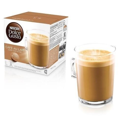 Kafijas kapsulas NESCAFE Dolce Gusto Cafe AuLait, 16gabx10g