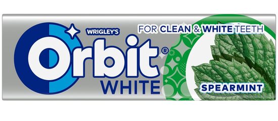 ORBIT White Spearmint Stickpack 10 gab.