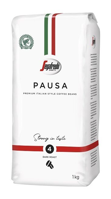 Segafredo Pausa kafijas pupiņas RFA 1kg
