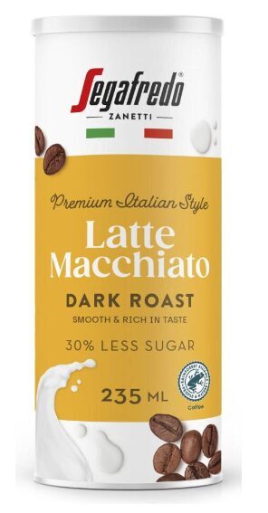 Segafredo Latte Macchiato kafijas dzēriens 235ml