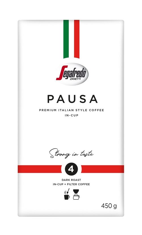 Segafredo Pausa InCup maltā kafija 450g RFA