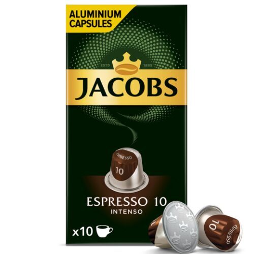 Kafijas kapsulas Jacobs Espresso 10 Intenso 10x5,2g