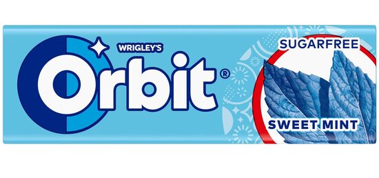 ORBIT Sweet Mint Stickpack 10 gab.