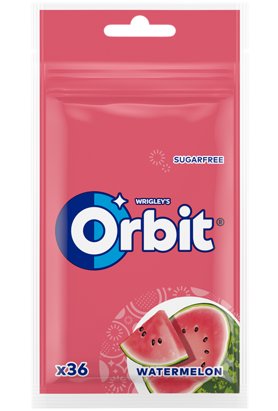 Orbit Watermelon pouch 36 gab.