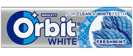 ORBIT White Fresh Mint Stickpack 10 gab.