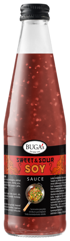 Saldskābā sojas mērce BUGAS, 385g