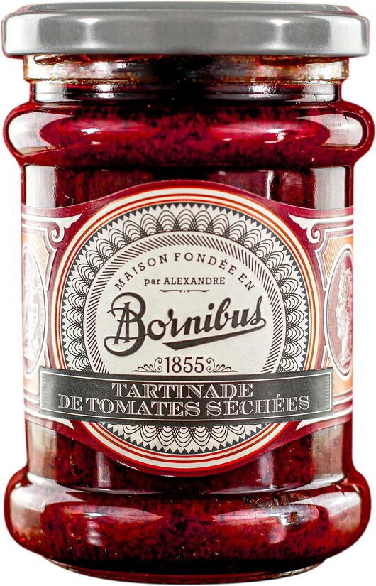 Saulē kaltētu tomātu pasta BORNIBUS, 245g