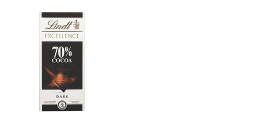 Tumšā šokolāde LINDT Excellence 70% kakao, 100g