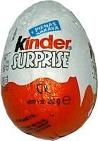 Šokolādes KINDER ola, 20g