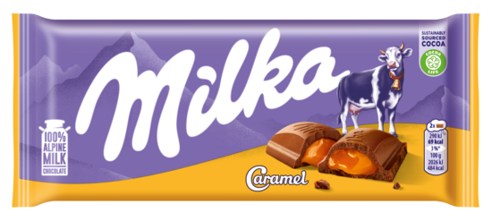 Šokolāde Milka Caramel 100g
