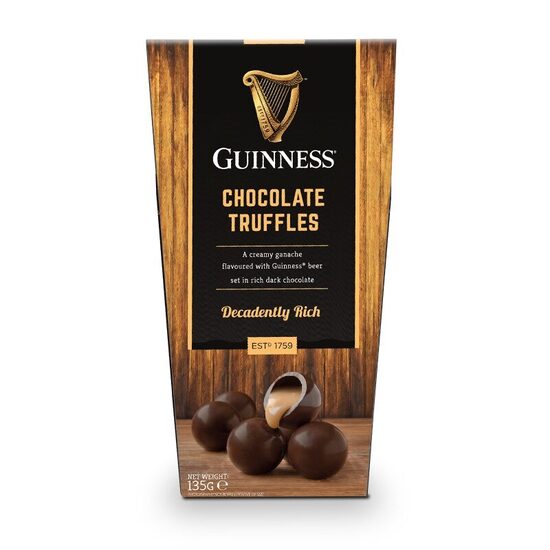 Tumšās šokolādes konfektes GUINNESS, ar trifelēm, 135g