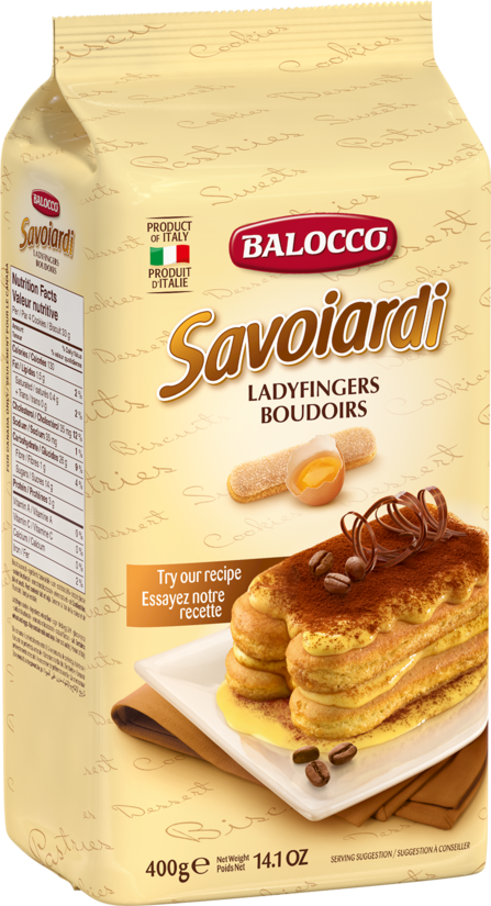Cepumi Dāmu pirkstiņi BALOCCO SavoiardiI, 400g