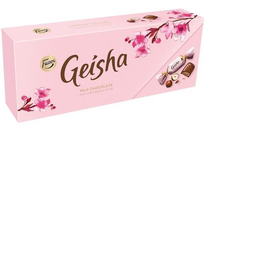 Piena šokolādes konfektes GEISHA Fazer, 250g