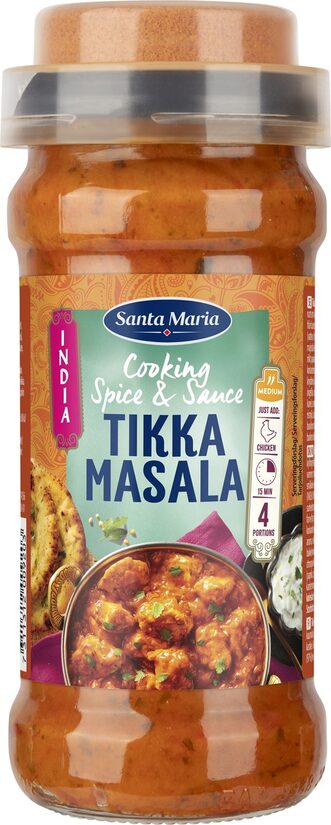 Mērce un garšvielas Tikka Masala 360g, Santa Maria