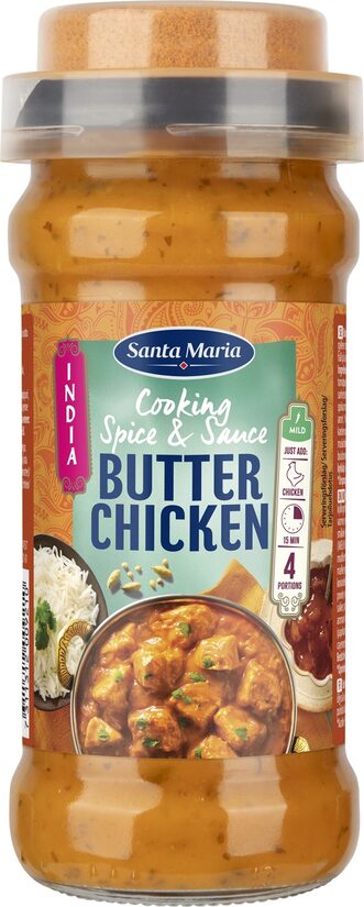 Mērce un garšvielas Butter chicken 360g, Santa Maria