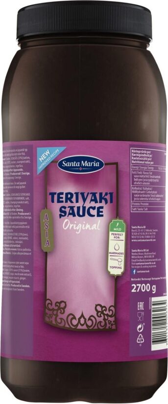 Terijaki mērce 2700g, SANTA MARIA FS