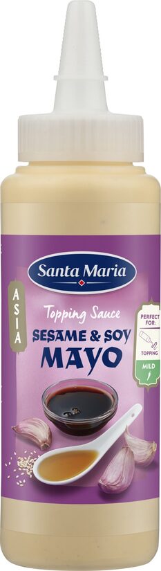 Sezama un sojas (mayo) mērce 250ml, Santa Maria