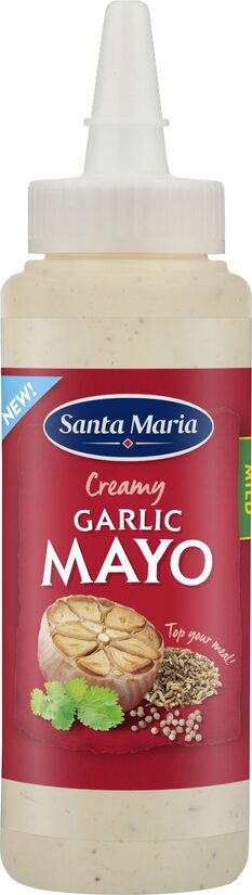 Ķiploku mērce (mayo) 250ml, Santa Maria