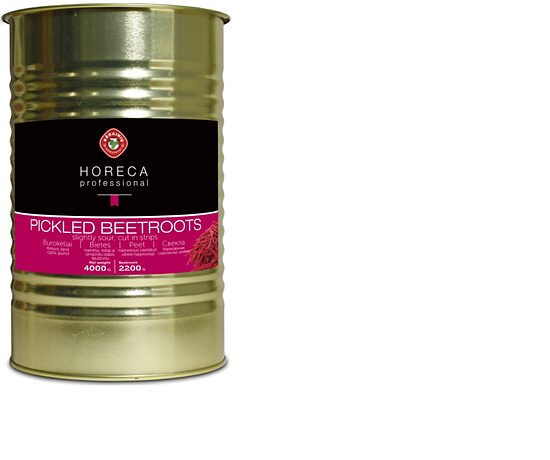 Bietes marinētas HORECA PROFESSIONAL, 4.2kg/2.2kg