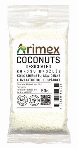 Kokosriekstu skaidas ARIMEX, 50g
