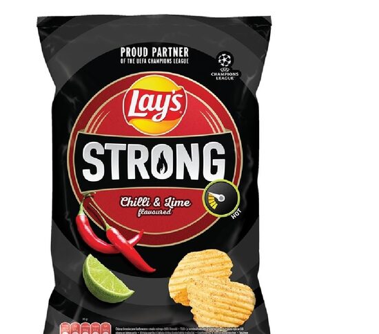 Kartupeļu čipsi LAY'S, ar čilli un laima garšu, 120g