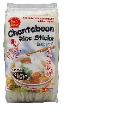 Rīsu nūdeles CHEFS CHOICE, 5mm, 375g