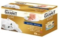 Konservi kaķiem GOURMET 4-paka pastēte, 340g