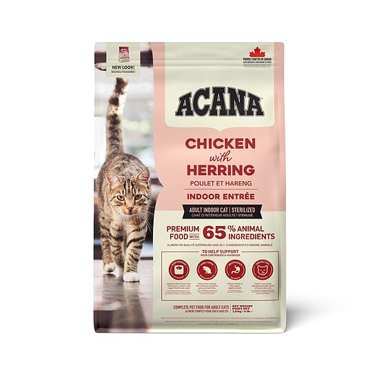 Sausā barība kaķiem ACANA IndoorEntreet, 1.8kg