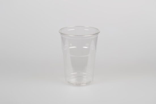 Glāzes vienreizl. PET, 400ml (AE 550), D95, 0.56kg, 50gab