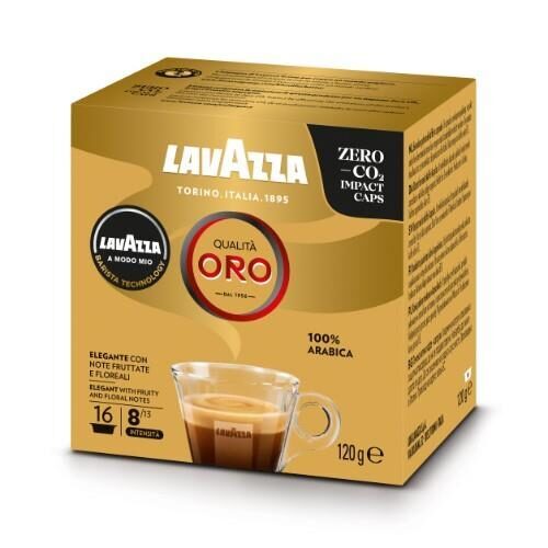 Kafijas kapsulas LAVAZZA, A Modo Mio Qualita Oro, 120g