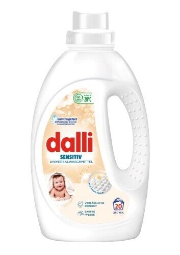Dalli Jutīgai ādai šķidrais mazgāšanas līdzeklis 1,1L