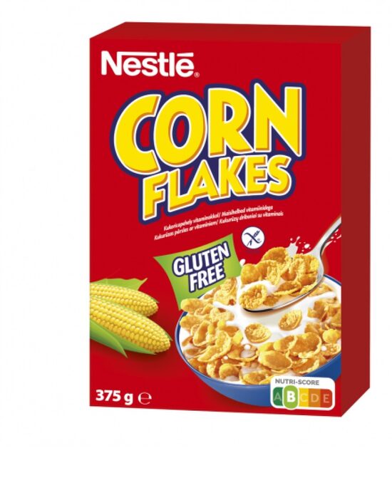 Sausās brokastis NESTLE Corn Flakes Gluten Free, 375g