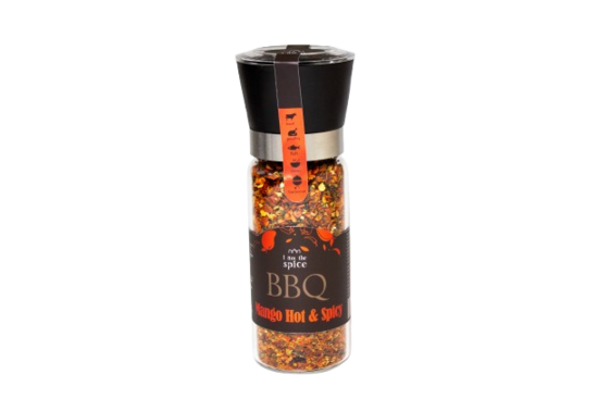 Sāls un garšvielu maisīīums I AM THE SPICE, Mango Hot & Spicy, dzirnaviņās, 140g