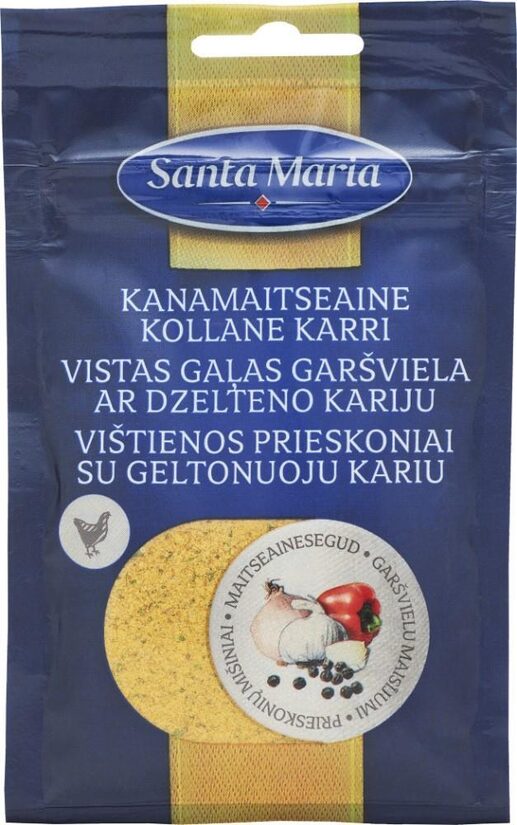 Piedeva vistai-dzeltenais karijs 24g, 100655 Santa Maria