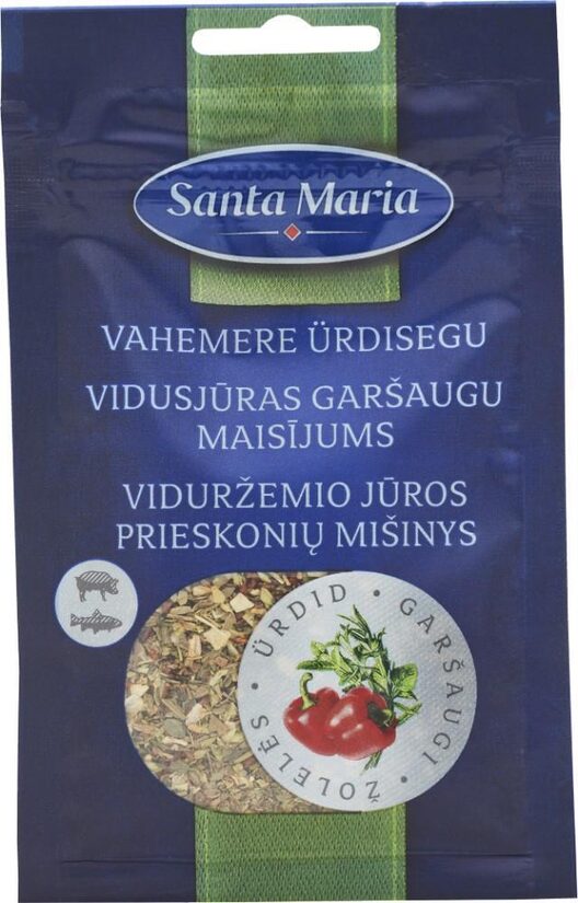 Vidusjūras garšaugu maisījums 12g, Santa Maria