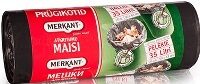 Atkritumu maisi 35l pelēki, 50x63cm, LDPE 30mk 0,258 kg, 10 gab. Merkant