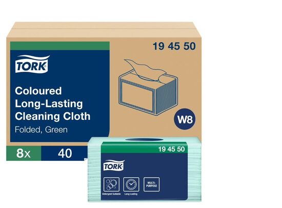 Universālas lupatiņas TORK Premium, 38x30cm, 40 gab. paciņā,  194550