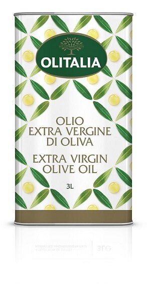 Neapstrādāta augstākā labuma olīveļļa OLITALIA, 3l