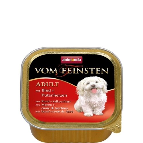 Konservi suņiem ANIMONDA Classic liellopa, tītara sirds, 150g