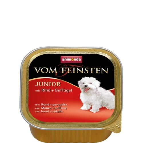 Konservi kucēniem ANIMONDA liellops, putns, 150g